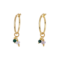 Oorbellen Somethin' Somethin' - Groen